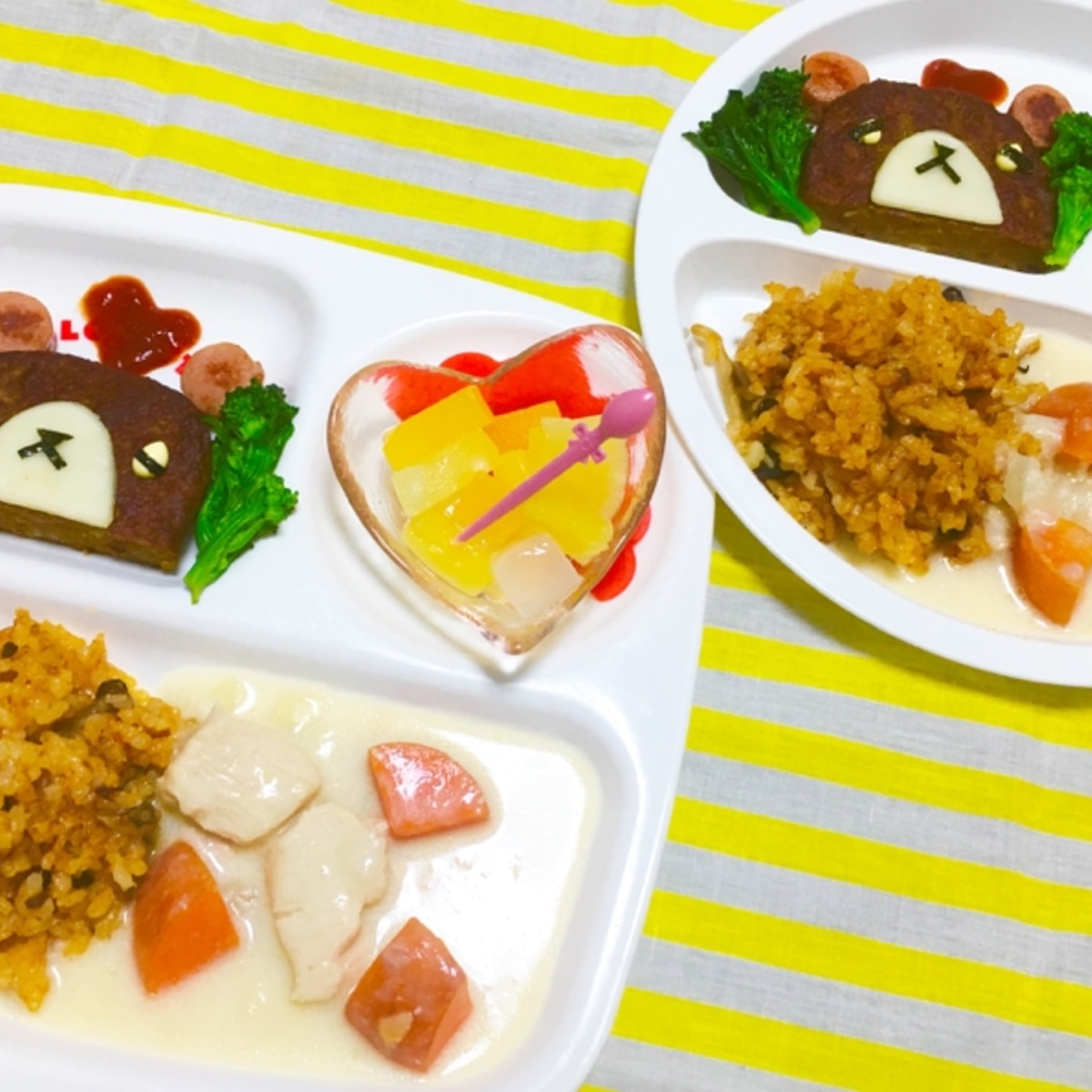 マルシンハンバーグで クマさんのお子様プレート レシピ 作り方 By Kuuuma 楽天レシピ マルシンハンバーグで クマさんのお子様プレート レシピ 作り方 By Kuuuma 楽天レシピ